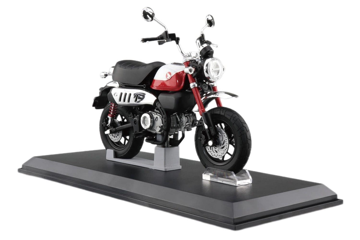 Aoshima Skynet 1/12 Complete Motorcycle Honda Monkey 125 '22 Pearl Nebula Red