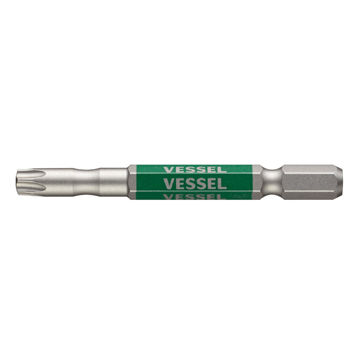 Vessel GSVT30SH Single Head Torx Rigid Bit T30H x 65 1 Piece 40V Compatible