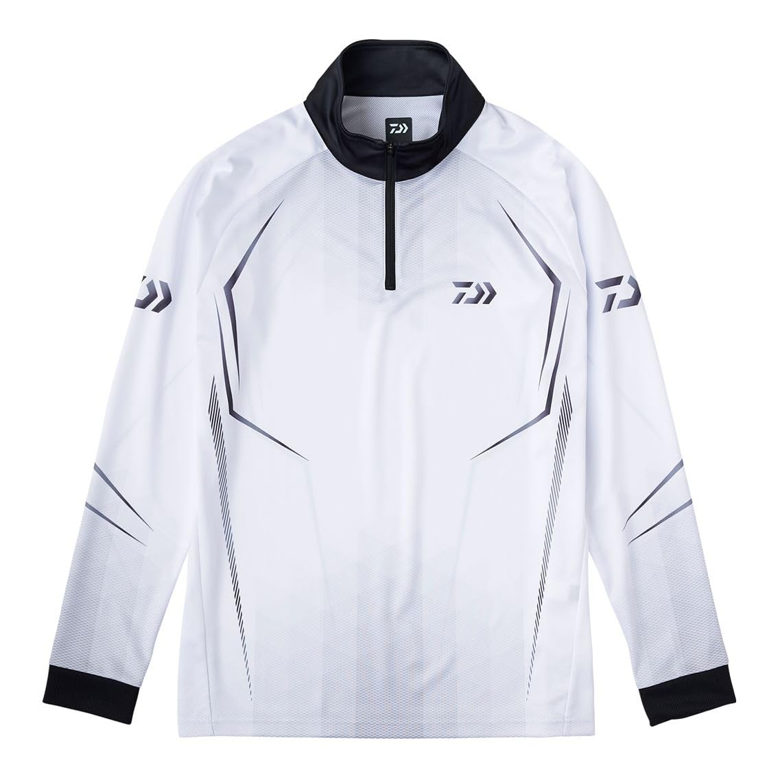 Daiwa DE-7525 Long Sleeve Half Zip Shirt, Various (2025 Model)
