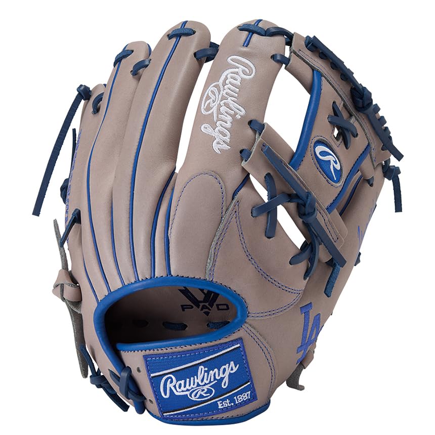 Rawlings Baseball Glove Soft Hyper TECH MLB Team GR5HTMN62 Infielder Dodgers 2 11.25" *Right Throw