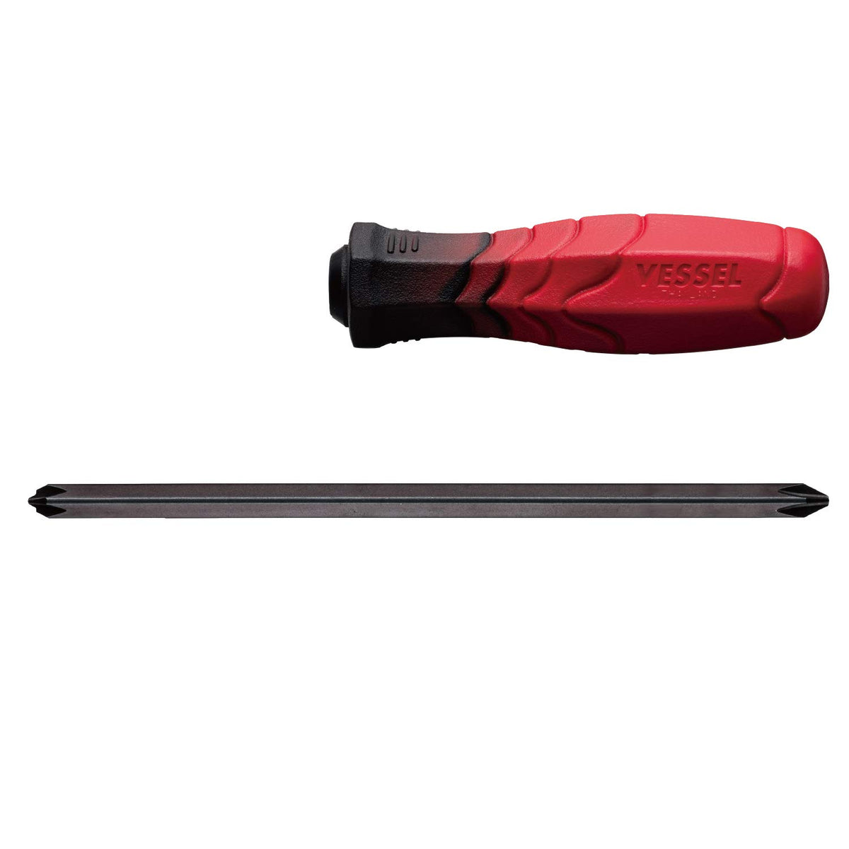 Vessel 400W-1235 Dual Tone Replacement Screwdriver (Replacement Axis +1+3/+2 x 175mm)