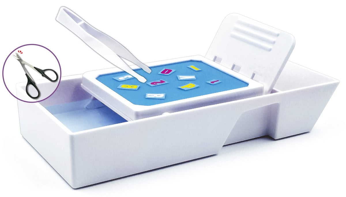 Plamokojo PMKJ008 Decaling Quick Tray for Water Transfer Decals (Resin Tweezers and Curved Scissors Included) Hobby Tools