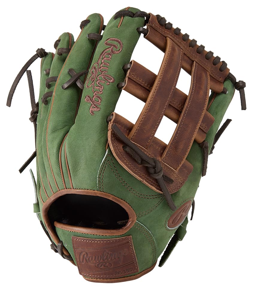 Rawlings Baseball Glove Soft HOH PRO EXCEL - Jeans GR5FHJB88 Outfielder ML Green 12.5" *Left Throwing