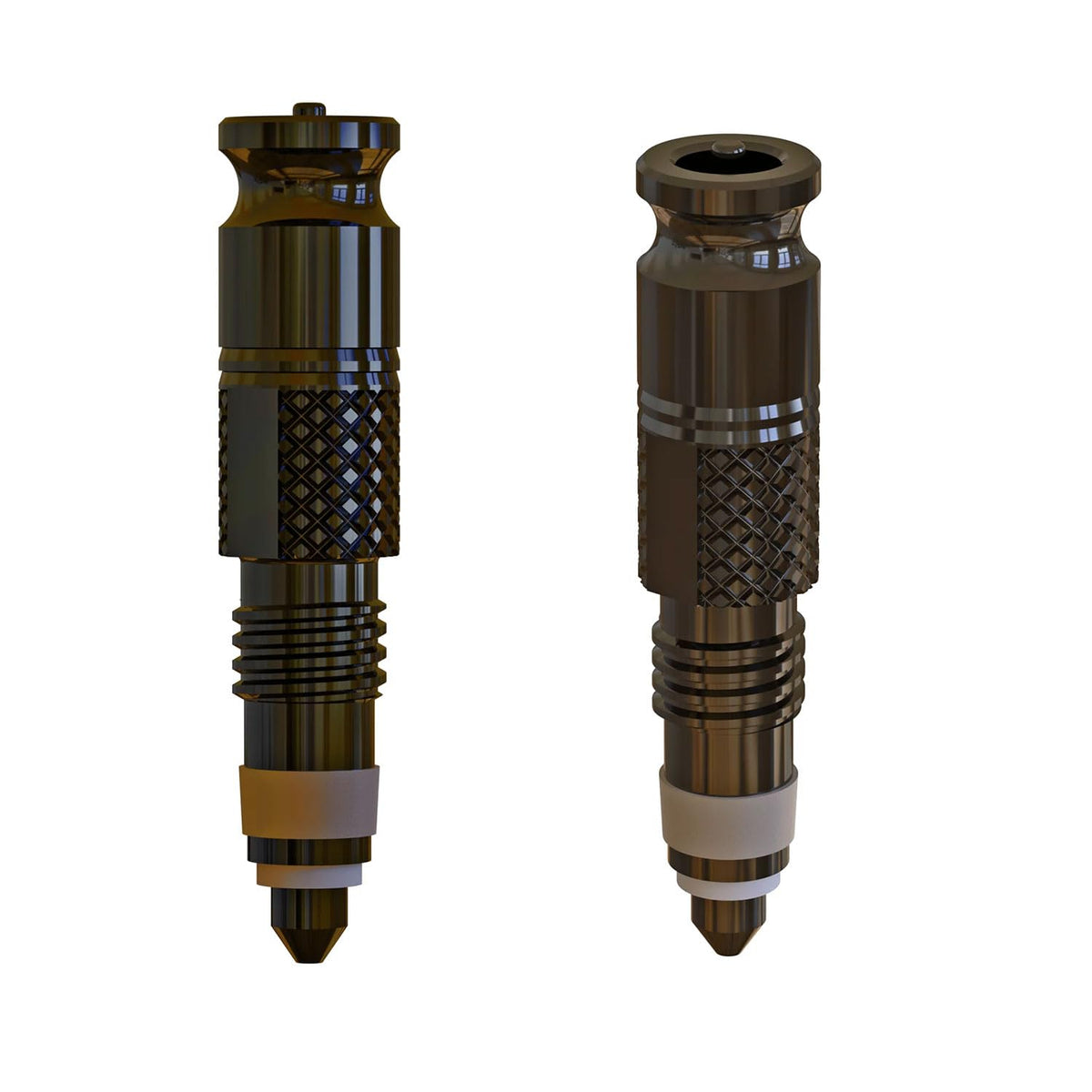 Click CLIK Valve HI-Flow CORES Valve Core, Compatible with Presta Valves, Set of 2, Instantly Detachable, Black