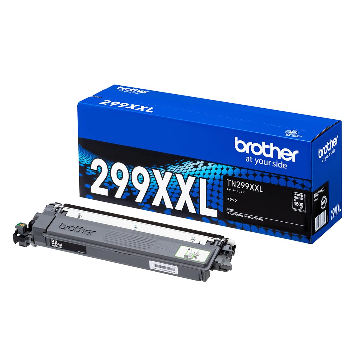 Genuine Brother TN299XXLBK Toner Cartridge, Compatible Model Numbers: HL-L3240CDW, MFC-L3780CDW, etc