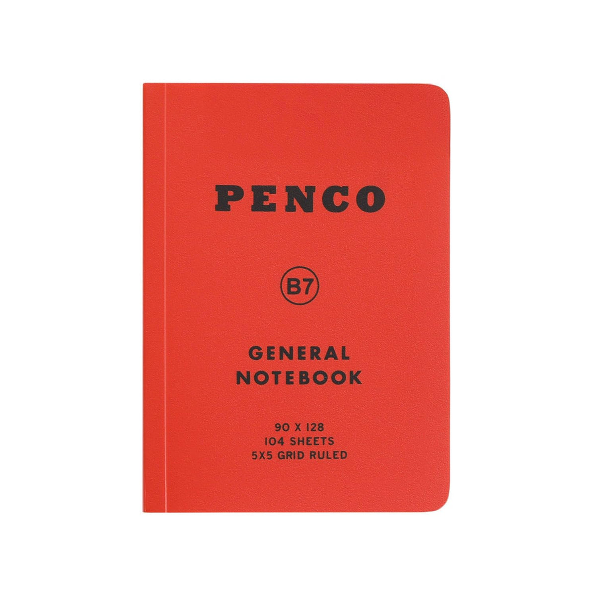 Hi Tide Penko Notebook B7 Square Red CN158
