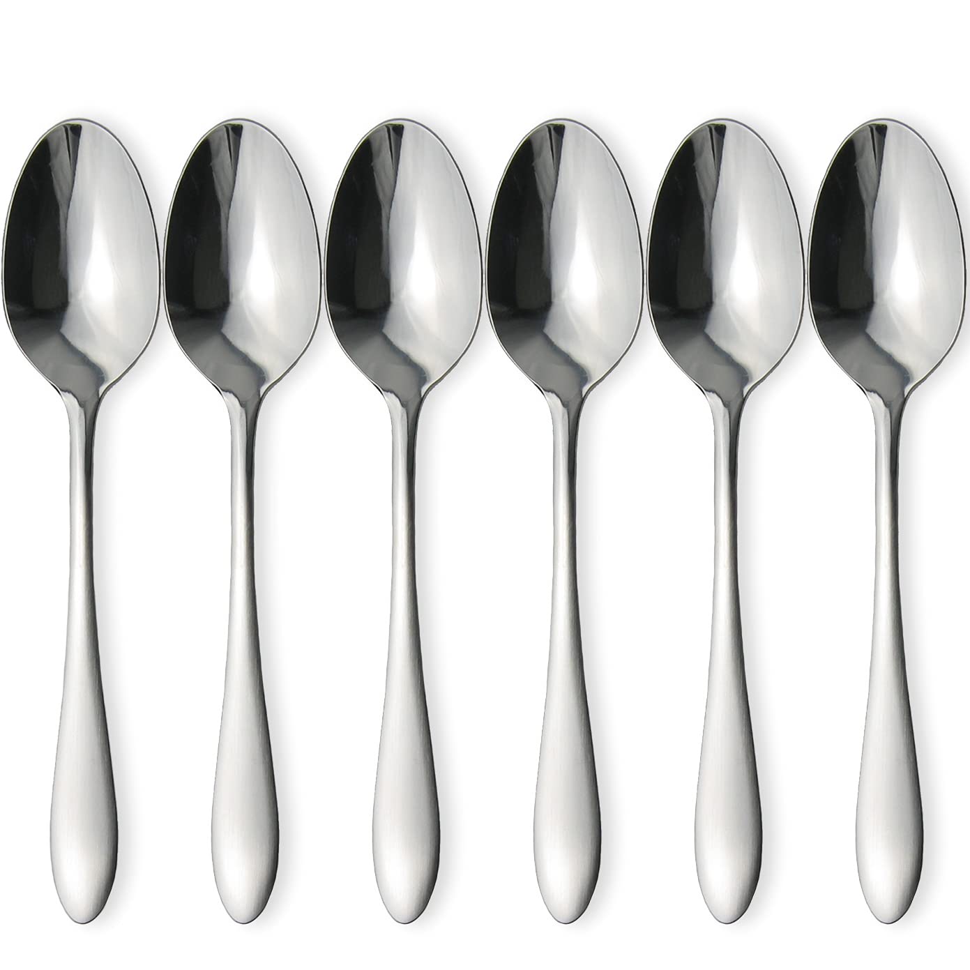Nagao Tsubame Sanjo Teaspoon, 5 Pieces + 1 Piece, 5.3 inches (13.5 cm), 18-0 Stainless Steel, Made in Japan