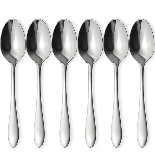 Nagao Tsubame Sanjo Teaspoon, 5 Pieces + 1 Piece, 5.3 inches (13.5 cm), 18-0 Stainless Steel, Made in Japan