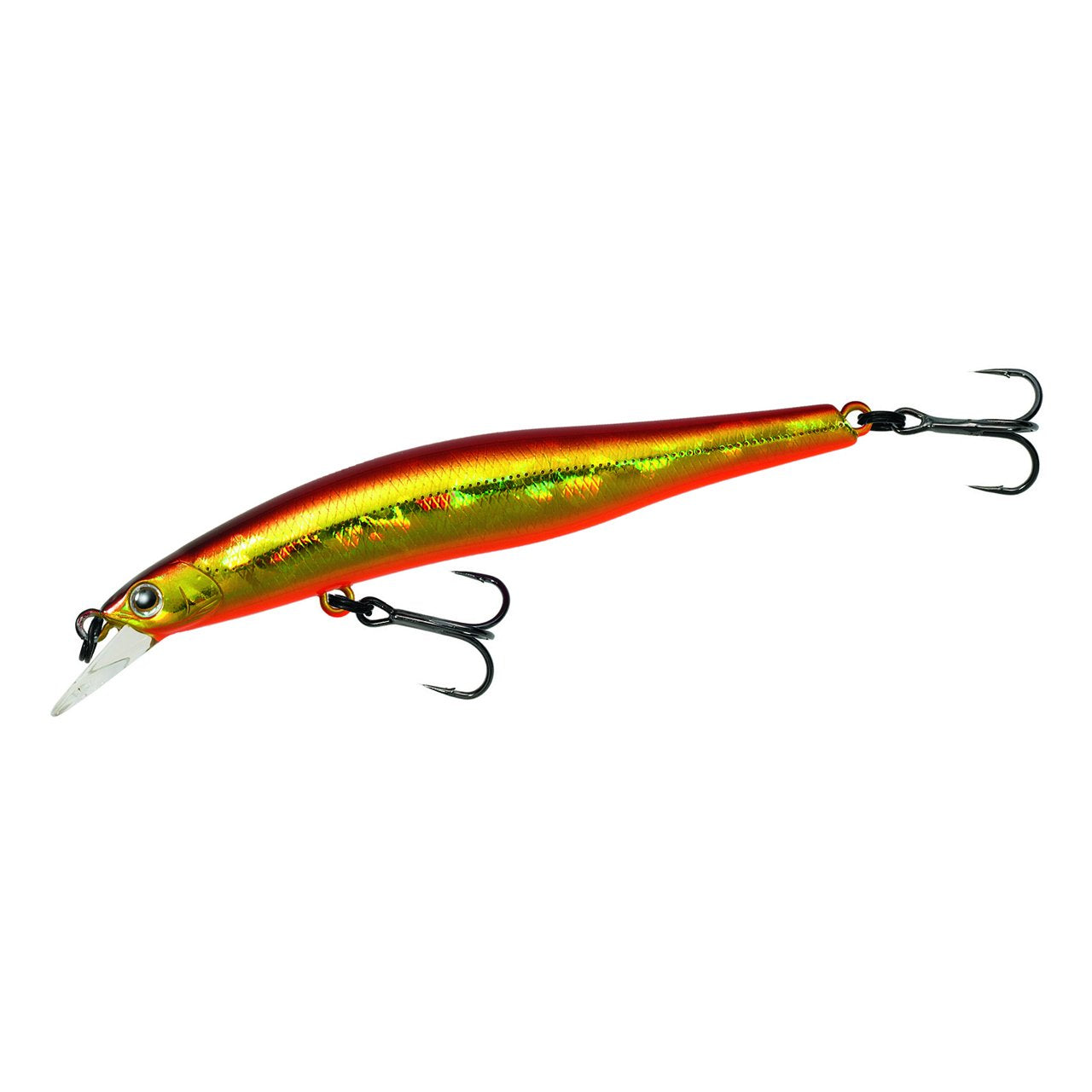 TIEMCO #173 Minnow Shemari F 3.7 inches (95 mm), 0.3 oz (8 g), HG Akakin Orange Berry