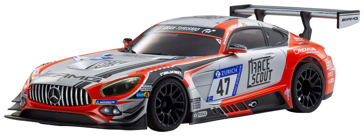 Kyosho ASC MR04W-MM Mercedes-AMG GT3 No.47 24H Nurburgring 2018 MZP257FRS