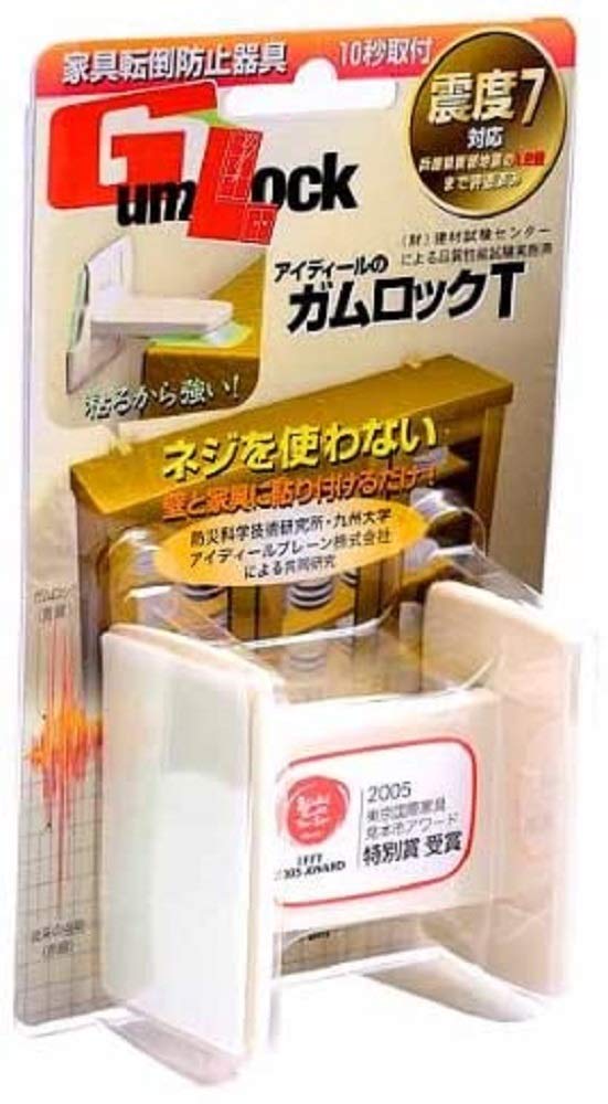 aidyi-rubure-n Furniture and Appliances Anti-Tip Supplies Gum Locking T-Handle IB – 01 Pack of 2