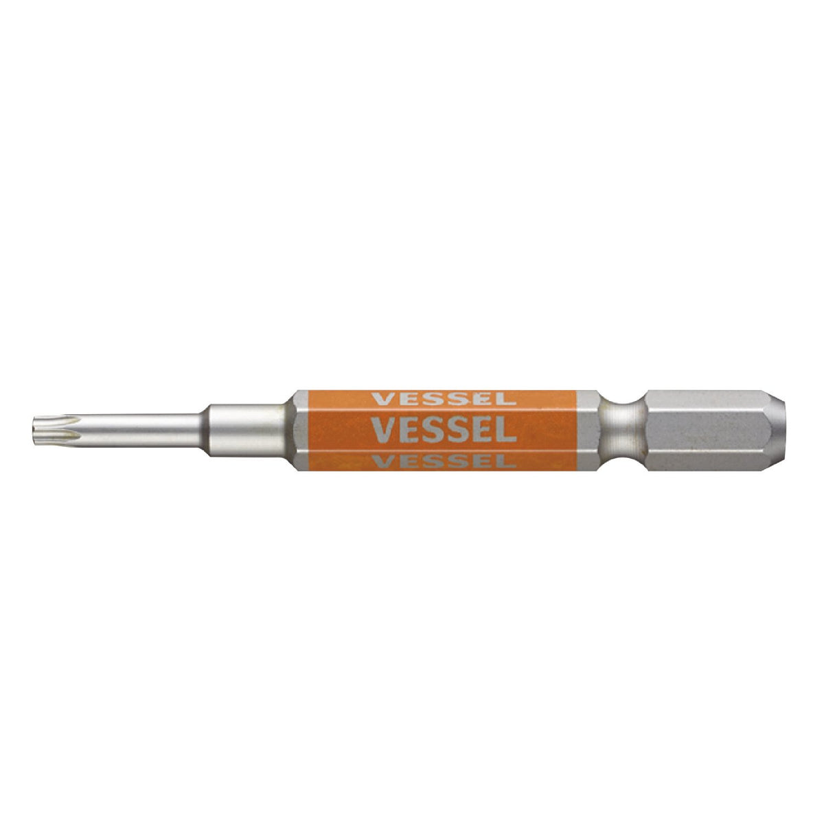 VESSEL GSVT10SH Single Headed Torx Rigid Bit, T10H x 65, 1 Piece