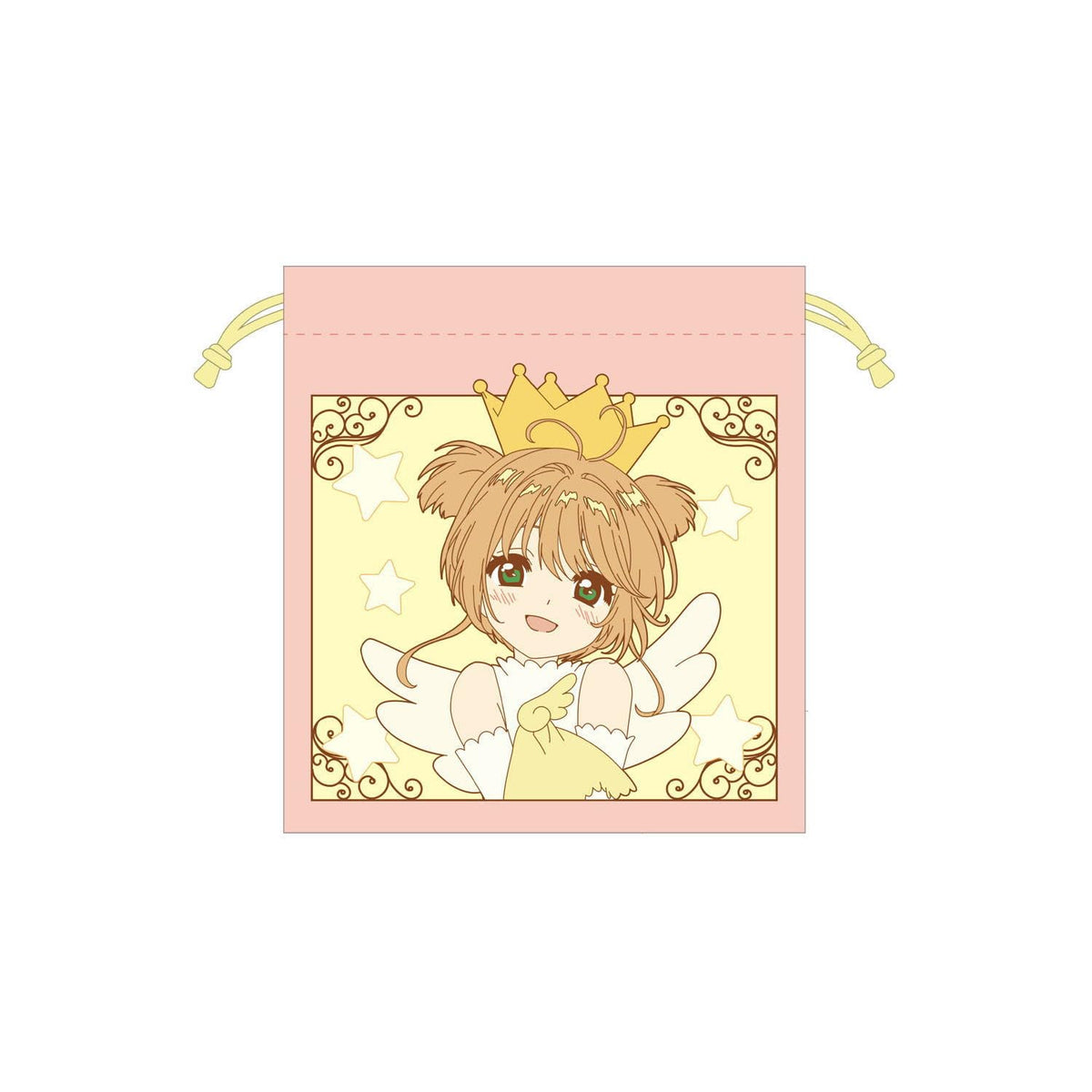 トーシンパック(Toshinpack) Toshin Pack CA-KI001 Cardcaptor Sakura Drawstring Bag (Sakura Yellow)