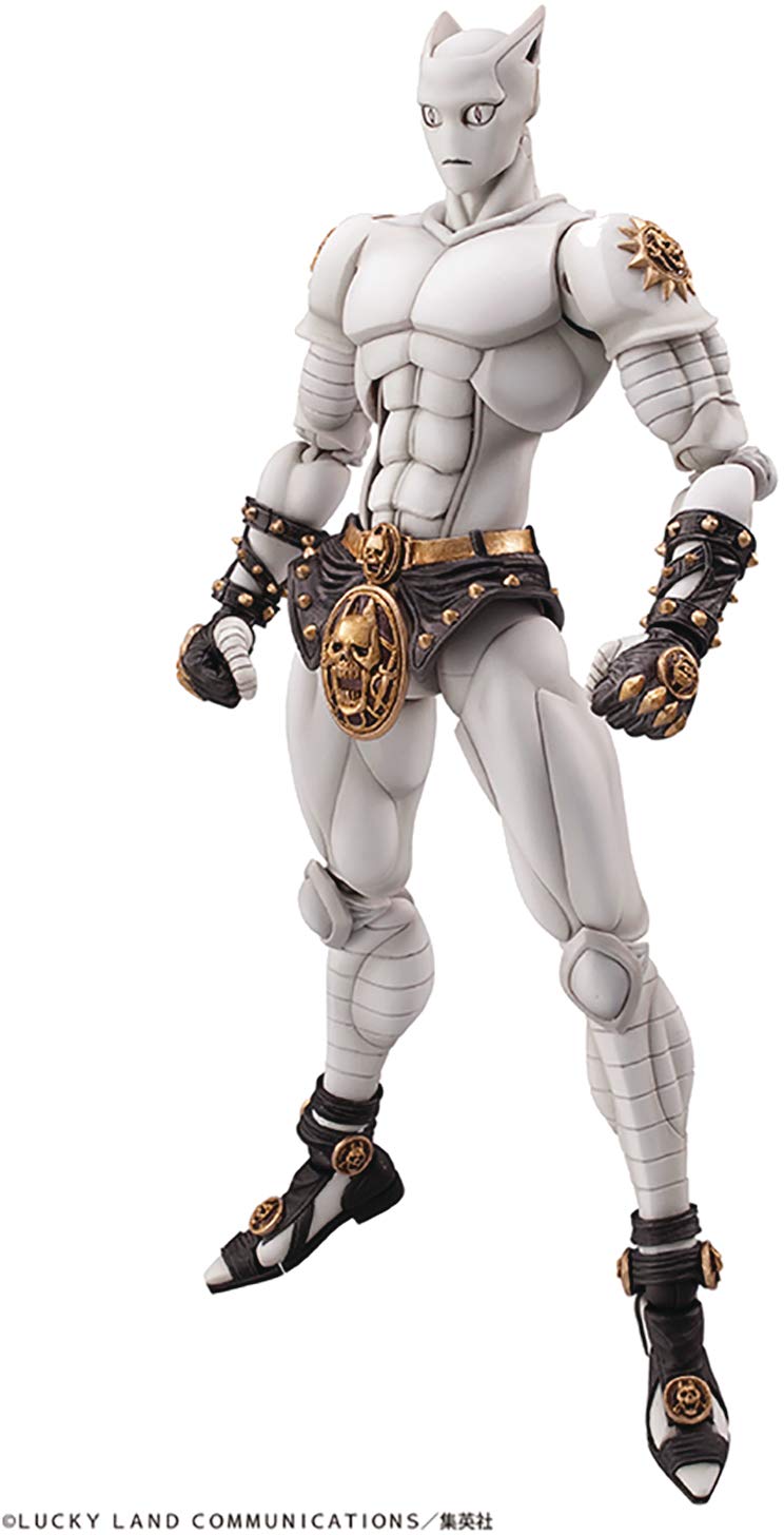 MediCos JoJo's Bizarre Adventure Part 4: Chozo Kado Killer Queen Super Action Statue Figure, Multicolor