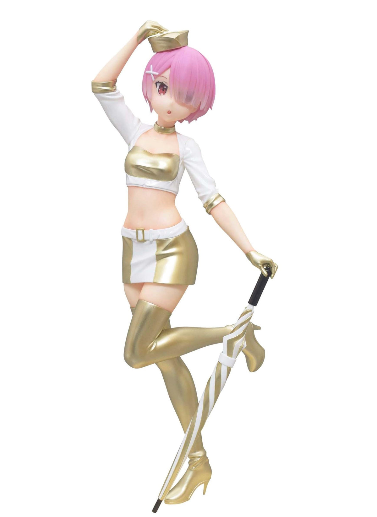 FURYU - Re:Zero -Starting Life in Another World- Trio-Try-iT Figure - Ram Grid Girl-