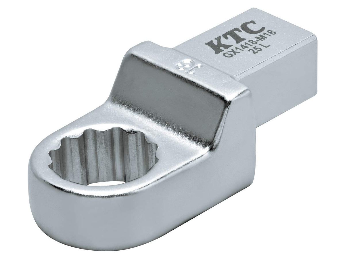 京都機械工具(KTC) GX1418-M18 14 x 18 Insert, Replacement Head for Preset Torque Wrenches, Glass Replacement Head, Dec Shape, 0.7 inches (18 mm)