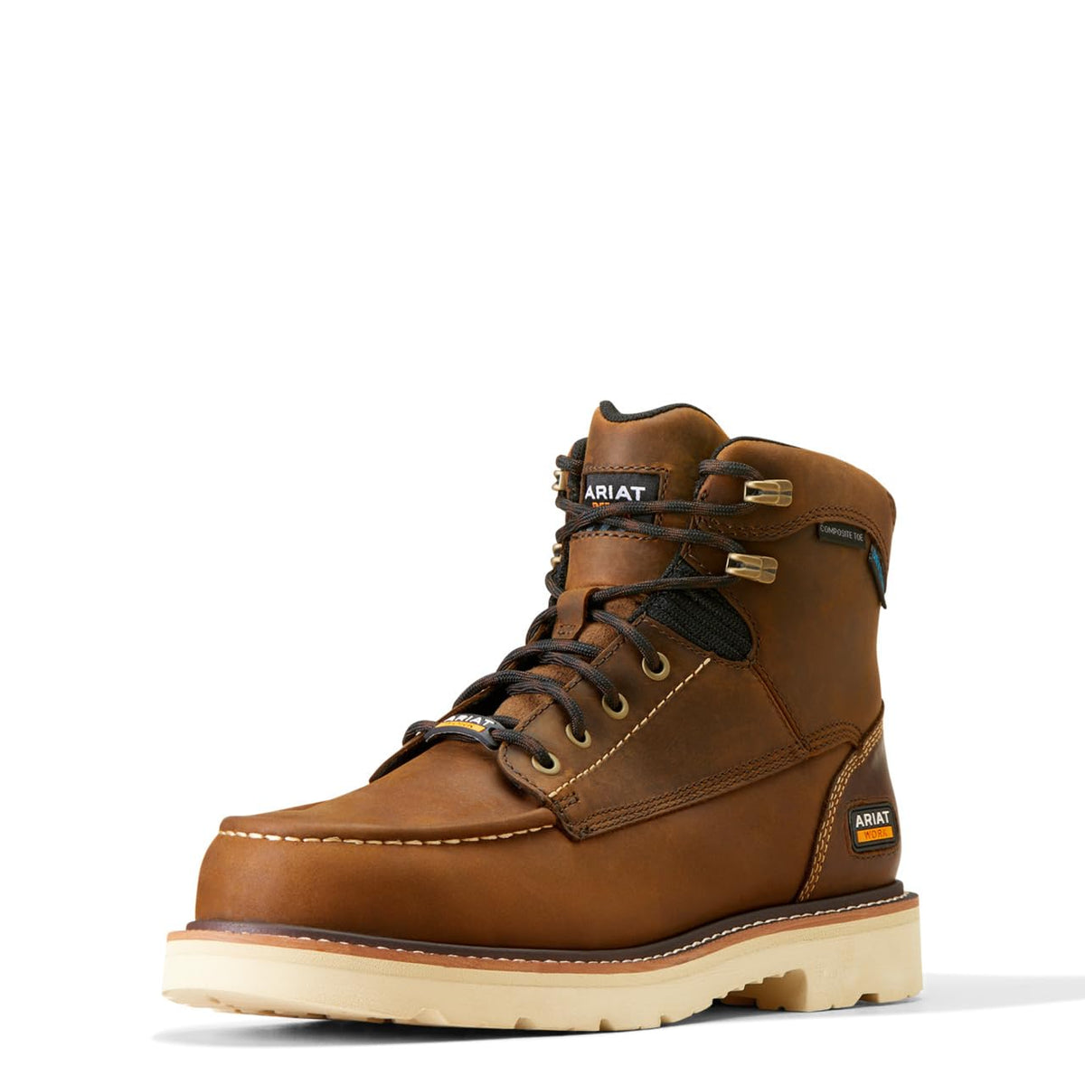 ARIAT Men’s Rebar Lift 6” Waterproof Composite Toe Work Boot