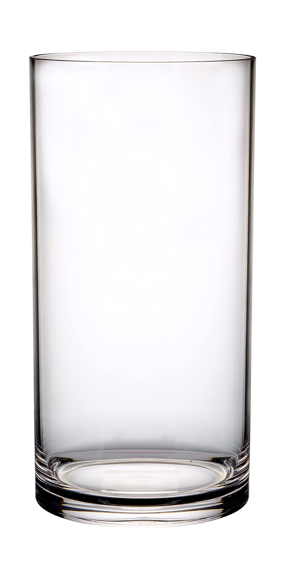 FOYER 2300013 Unbreakable Flower Base Polycarbonate, Stylish, Height 15.7 inches (40 cm), Width 7.9 inches (20 cm), Large