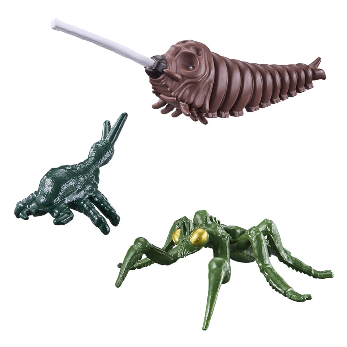[Bandai] Godji Burst Mothra (1992), Larva & Manilla (2004) & Shockillas