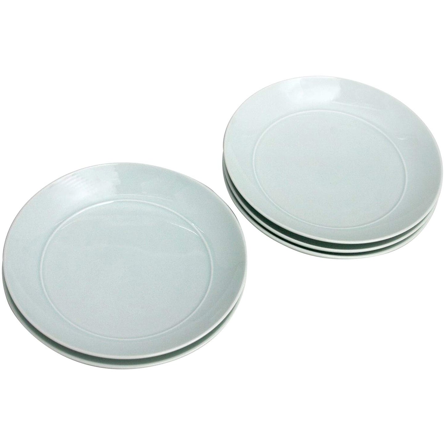 有田焼うつわ紀行(Aritayaki Utsuwa) Hasami Ware 52527 Kiln Line Carving Japanese Plate Assortment Blue White Porcelain