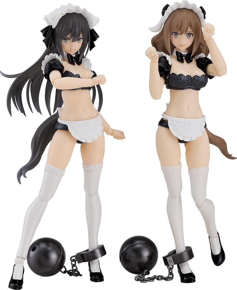 Max Factory Guilty Princess: Ran & Jelly (Maid Ver.) PLAMAX GP 07 Model Kit