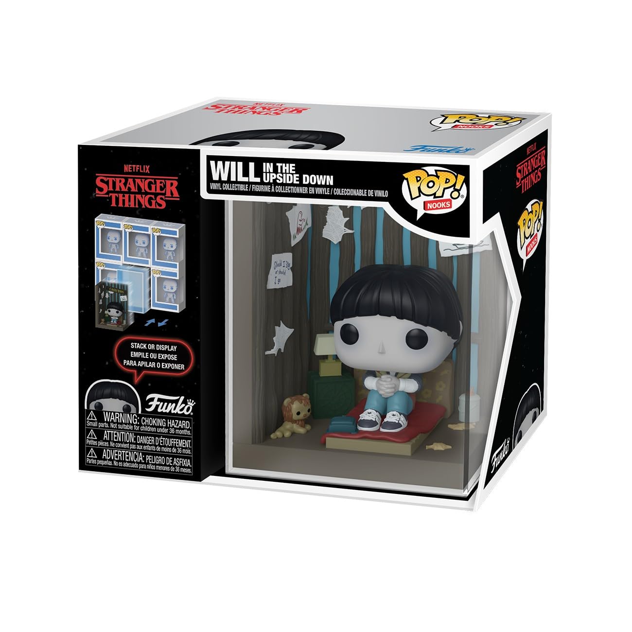Funko Pop! Nooks: Stranger Things - Will in the Upside Down - Collectable Vinyl Figure - Gift Idea - Official Merchandise - Toys for Kids & Adults