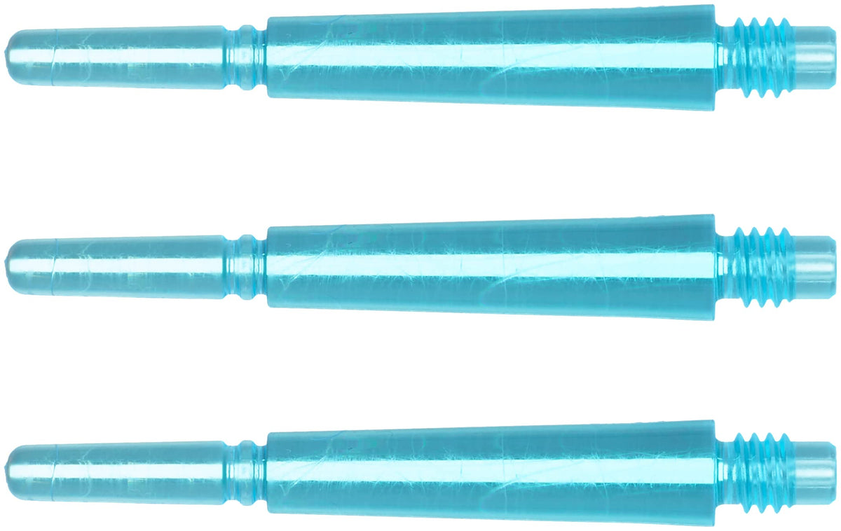 NineDartOut.us Light Blue Fit Shaft Gear - Normal Spinning (#3 in-Between (24mm))