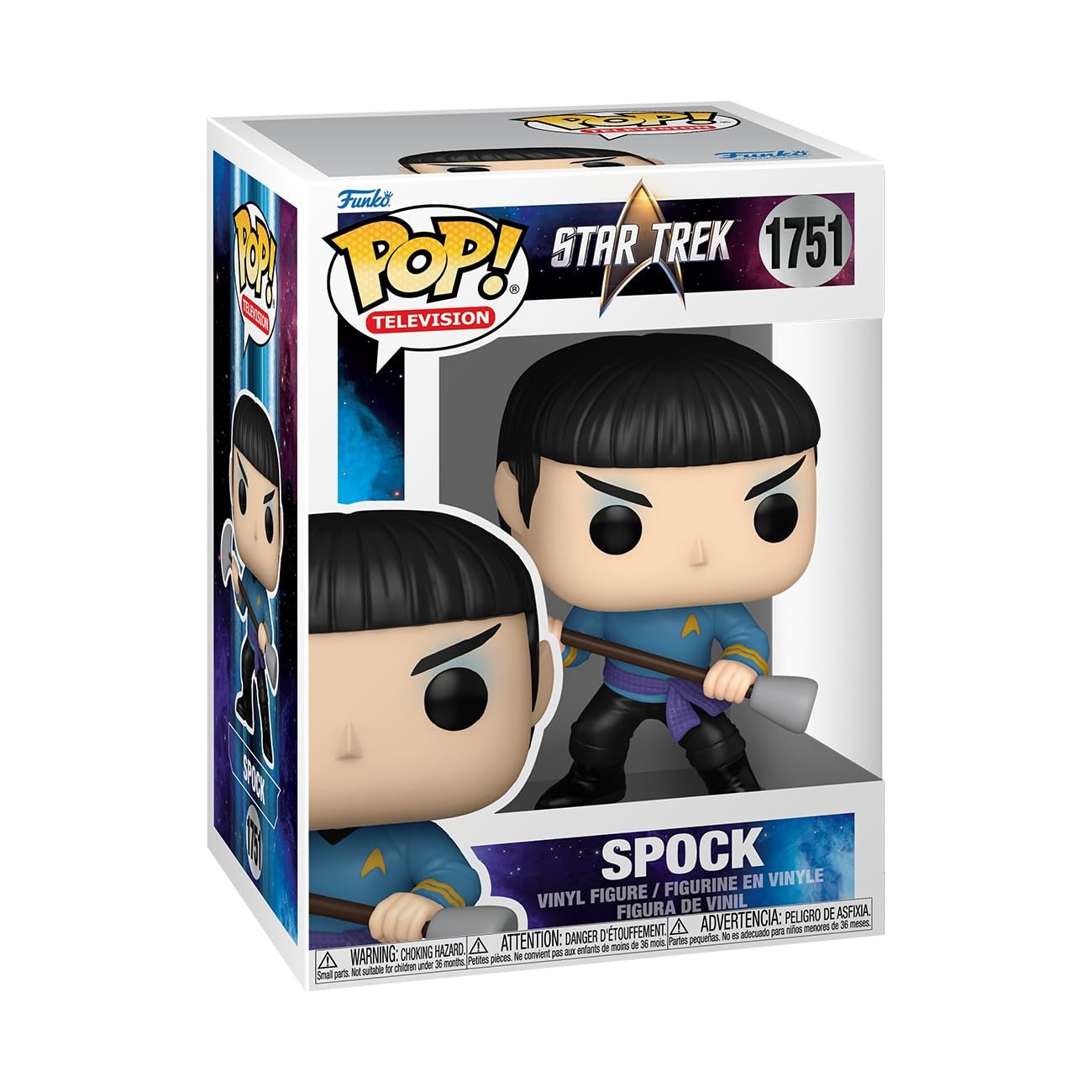 Funko Pop! TV: Star Trek - Spock - Star Trek the Original Series - Collectable Vinyl Figure - Gift Idea - Official Merchandise - Toys for Kids & Adults - TV Fans