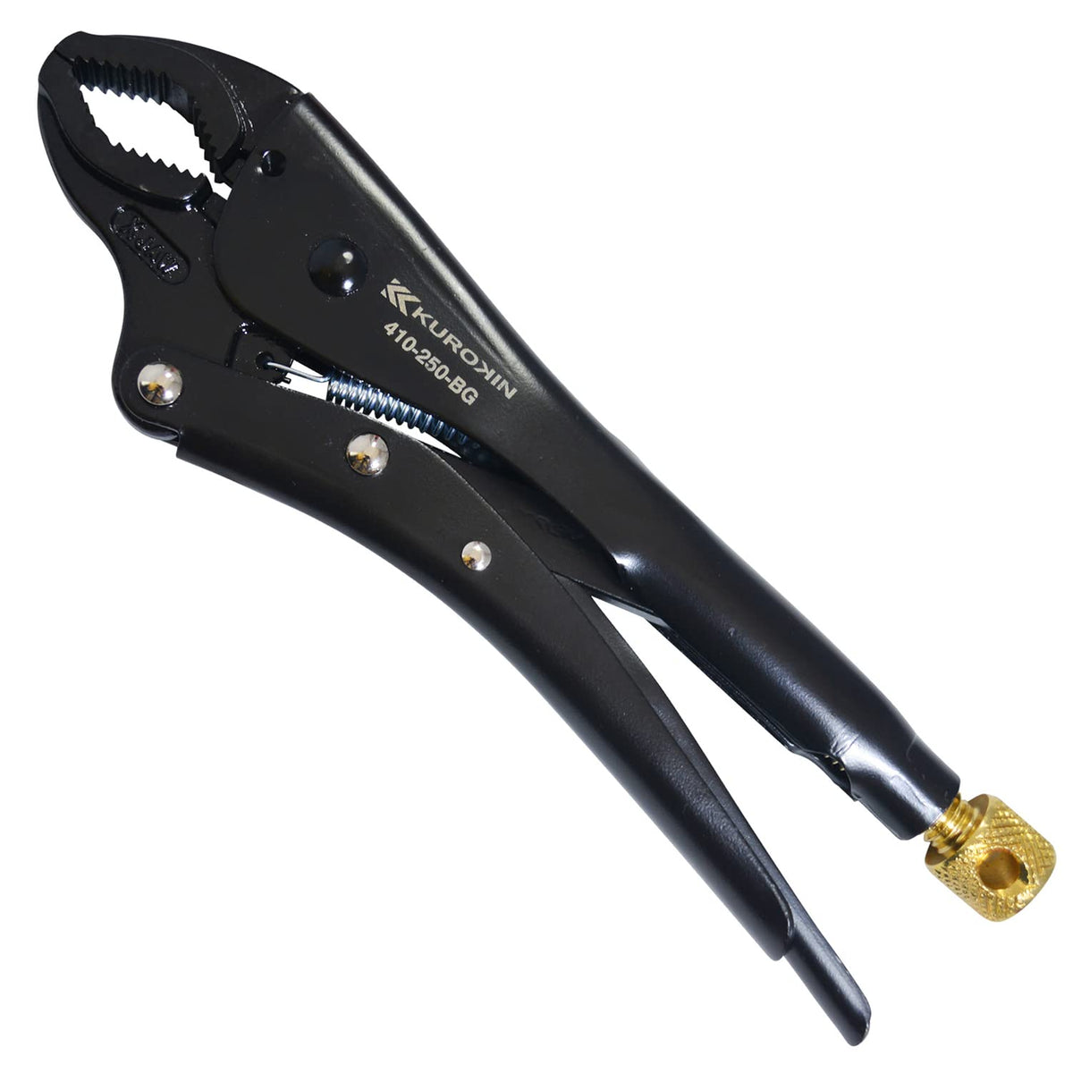 Fujiya 410-250-BG Locking Pliers for Pipes, Black Gold 9.8 inches (250 mm)