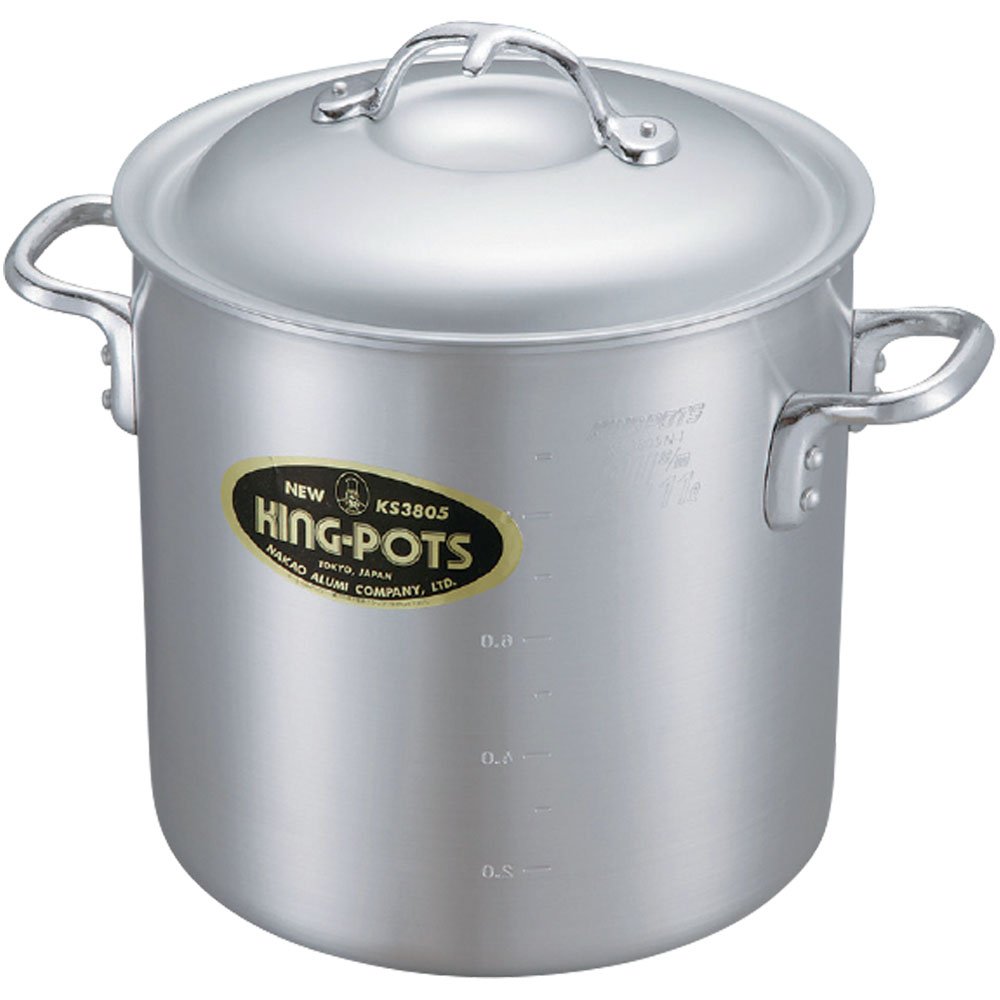 Yamashita Kogei 04-0169-0112 New King Rice Pot, 18.9 inches (48 cm), 27.6 gal (85.0 L)