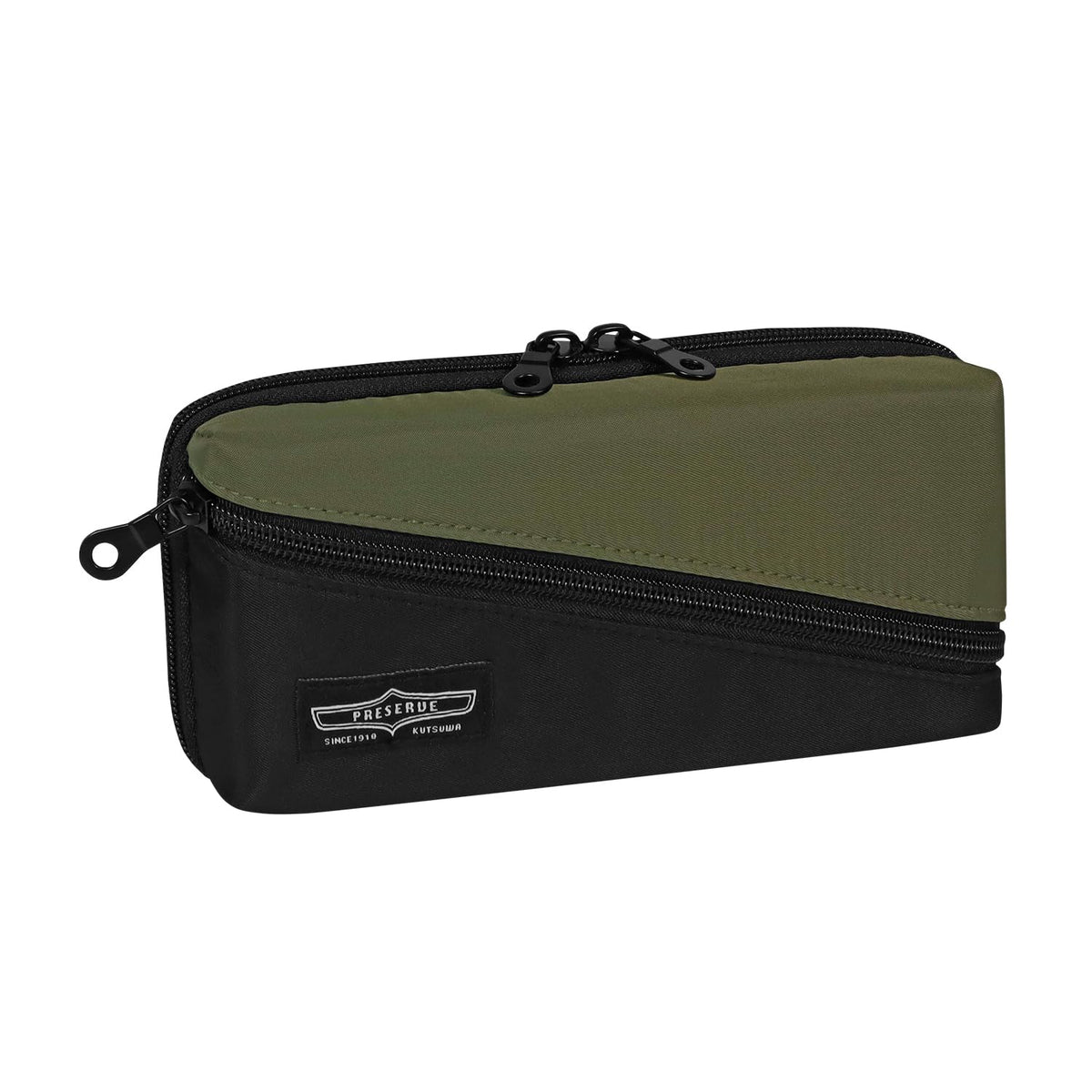 Kutsuwa AK072GR Preserve Pen Case, Green