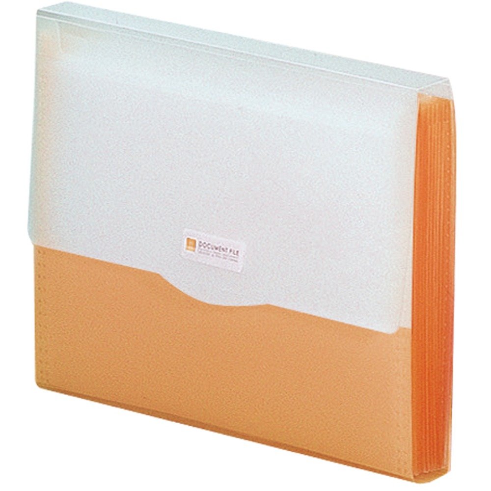 Lihit Lab Document File A4 Orange G5610-4