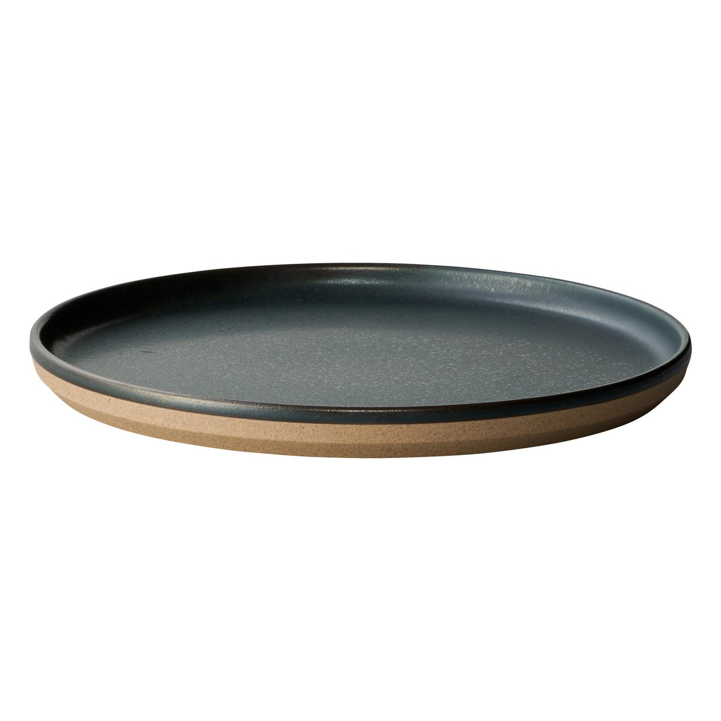 KINTO CLK-151 Plate, 9.8 inches (250 mm), Black, Microwave and Dishwasher Safe 29544