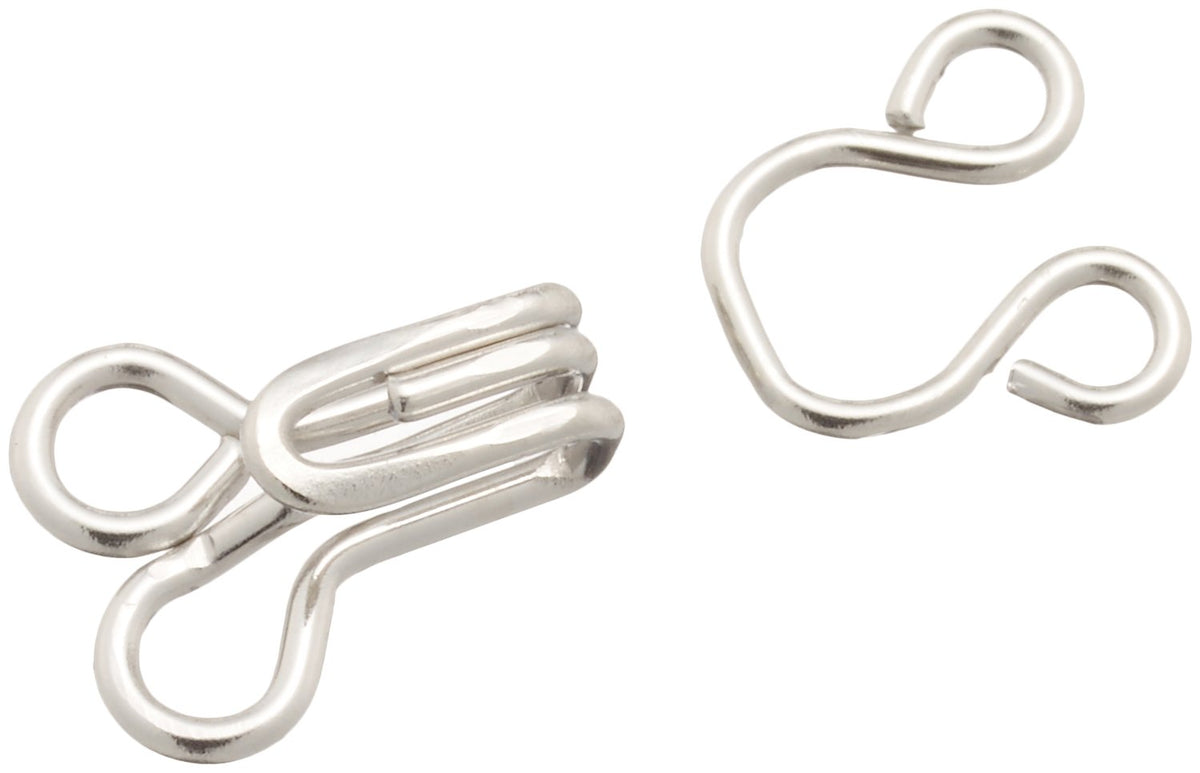 Clover Spring Hook No. 1 12 Pairs Silver 26 – 515