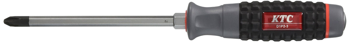 Kyoto Tools (KTC) Resin Handle Screwdriver, Cross Penetration Type No. 3 D1P23