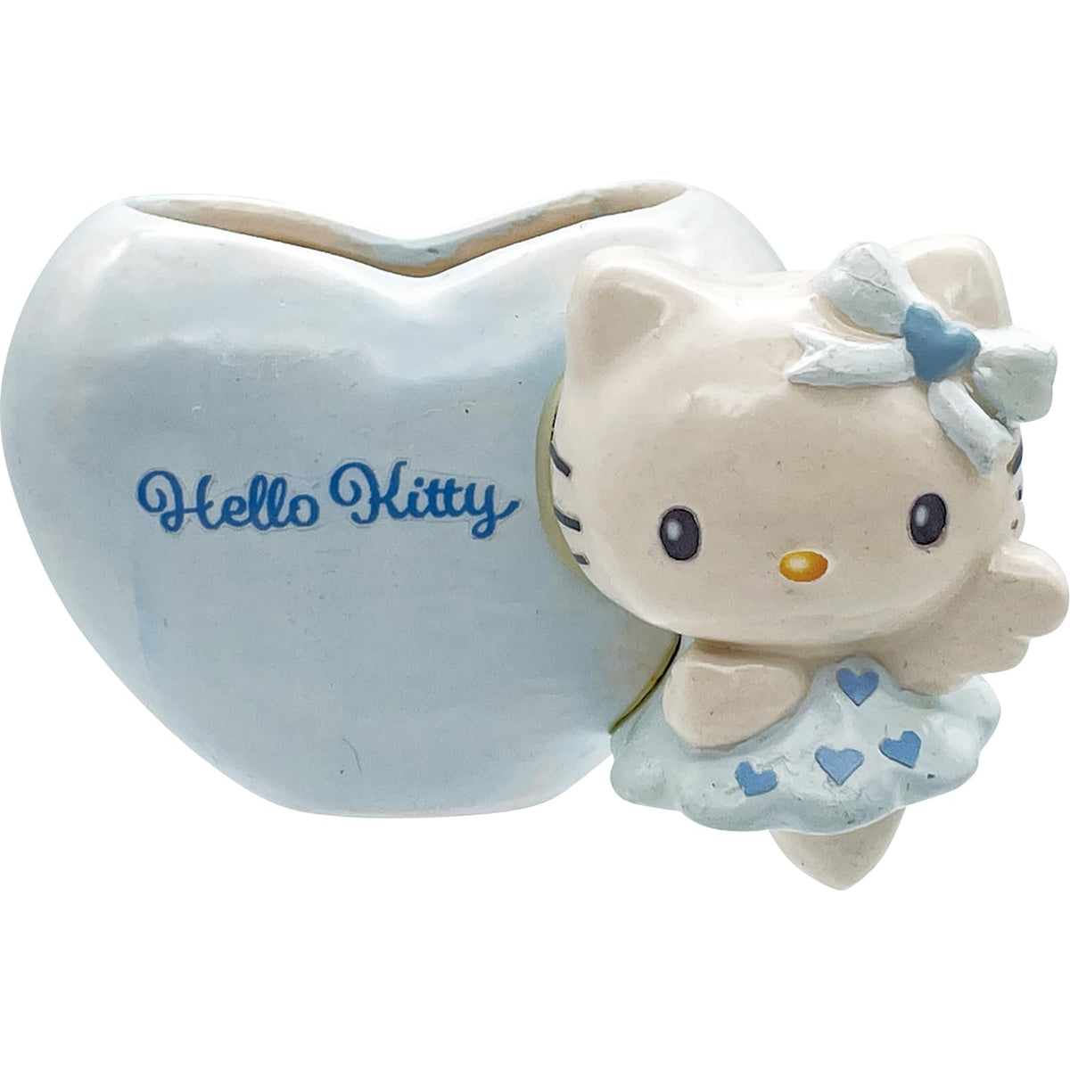 サンアート Sanrio SAN4649-1 Angel Hello Kitty Pen Holder, Approx. Width 2.4 x 2.0 x 2.0 inches (6 x 5 x 5 cm), Pen Stand, Characters, Stationery, Kitty, Goods, Miscellaneous Goods, Stationery, Blue
