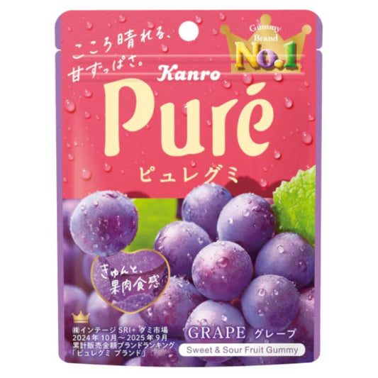 Kanro Co., Ltd. Pyuregumi grape 56g X 6 bags