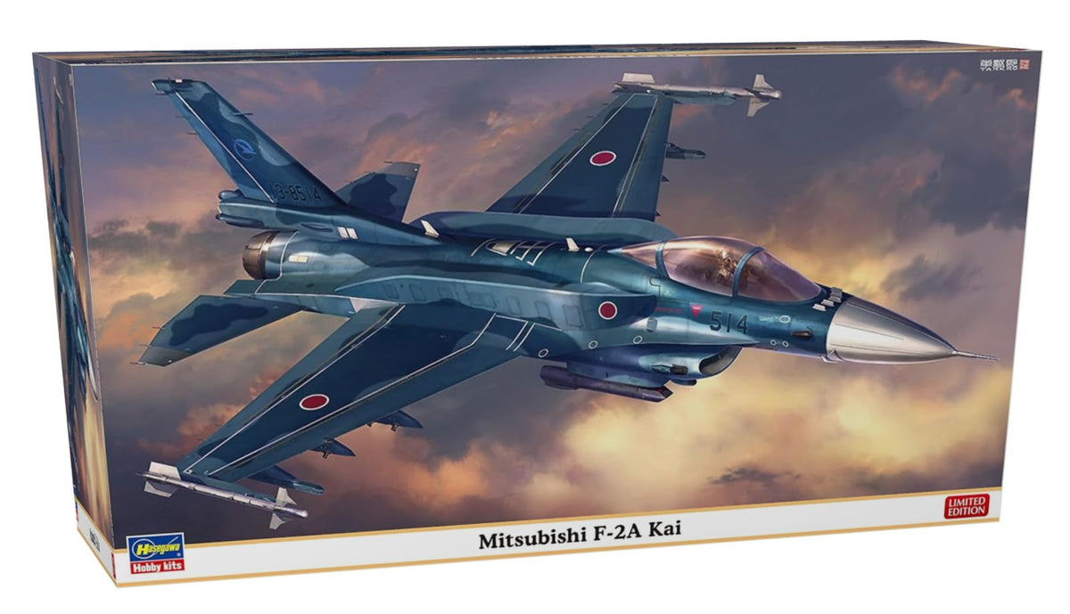 Hasegawa 07518 1/48 Air Self-Defense Force Mitsubishi F-2A Kai Plastic Model
