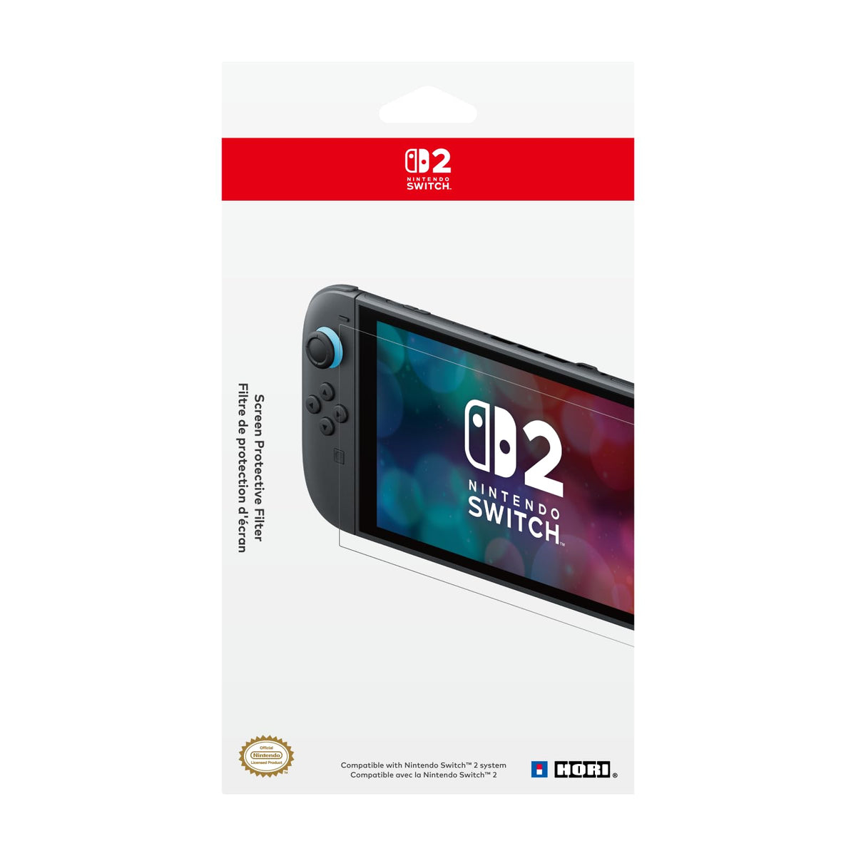 HORI Screen Protective Filter for Nintendo Switch 2