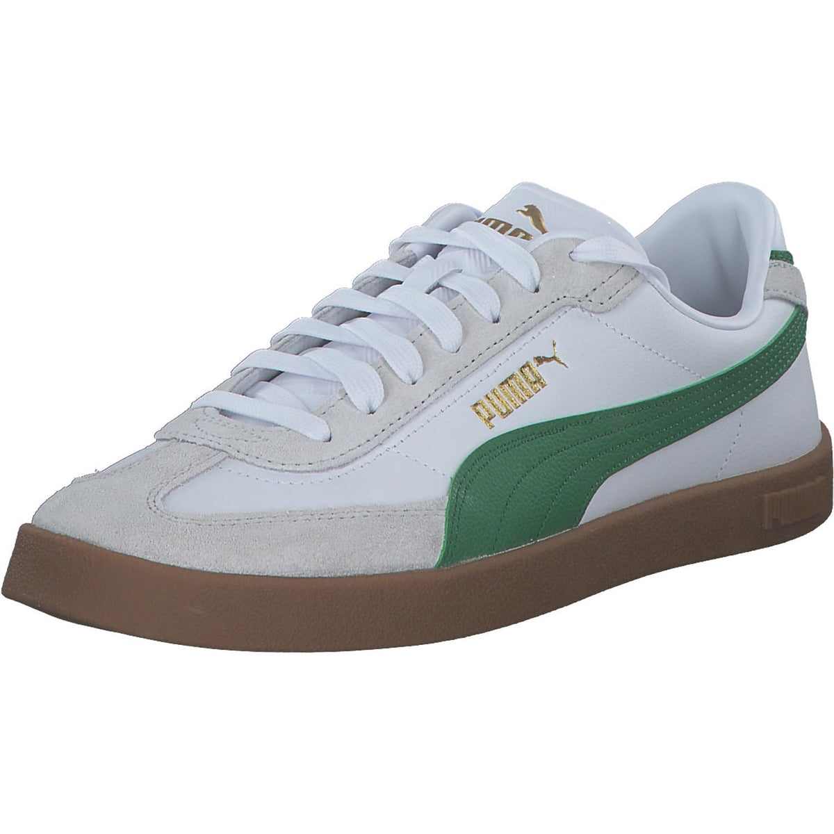 Puma Unisex Puma Club II Era Sneaker, Puma White Archive Green Gum, 9 US