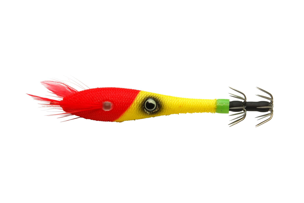 Rise Japan Micca Sutte 3.1 inches (80 mm) #MS03. Red Yellow