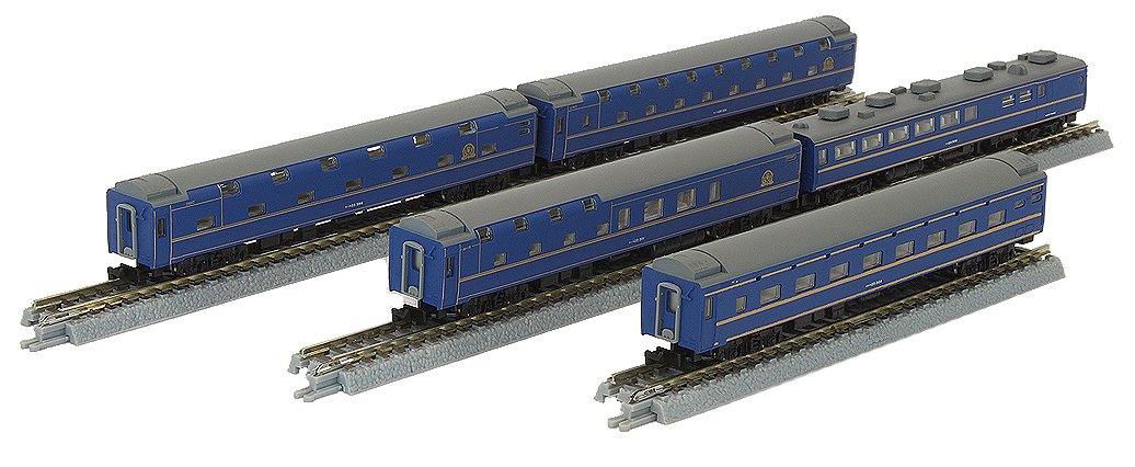 Rokuhan Z Gauge T017-2 24 System Hokutosei JR East and Hokkaido Organized hematopoiesis 5-Car Set