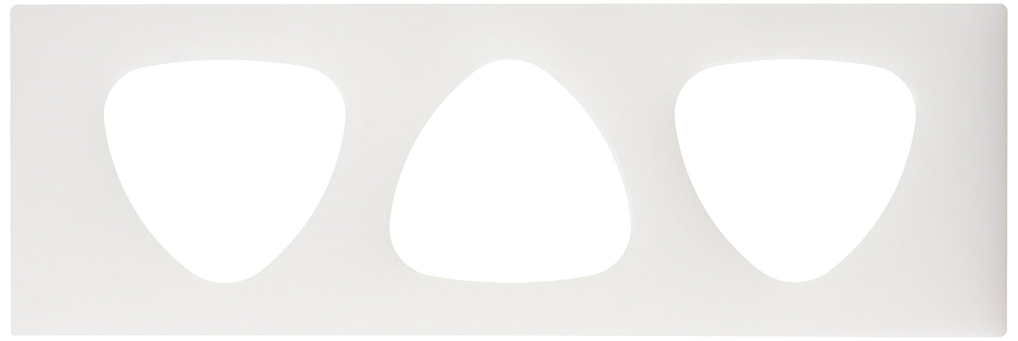 Sumibe Techno Plastic OB3LO Sumitomo PE Rice Ball Mold (B) Kanto Type, 3 Pieces, Large