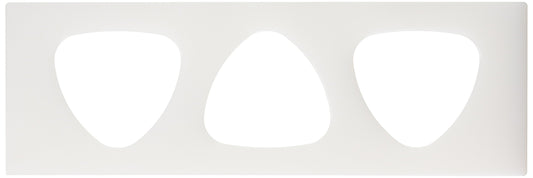 Sumibe Techno Plastic OB3LO Sumitomo PE Rice Ball Mold (B) Kanto Type, 3 Pieces, Large