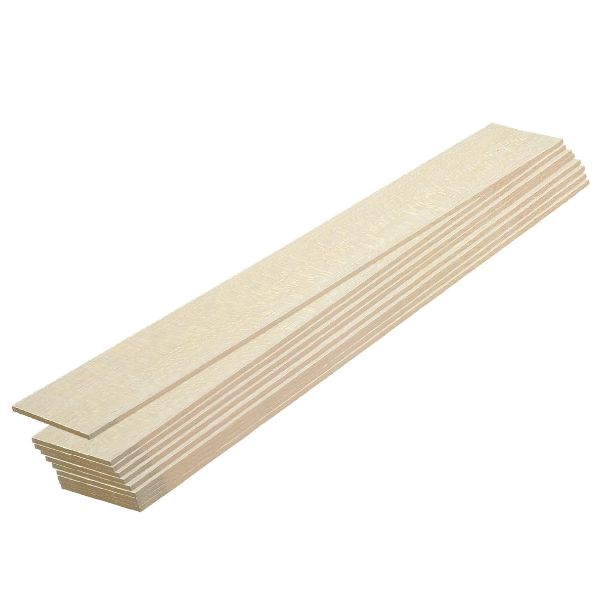 Artec 45079 at Balsa Wood, 2.0 x 3.1 x 23.6 inches (5 x 80 x 600 mm), Set of 10, 0.2 inch (5 mm) Thick, Wood, Lightweight, Easy to Processing, DIY, Craft, Handmade, Model, Hobbies