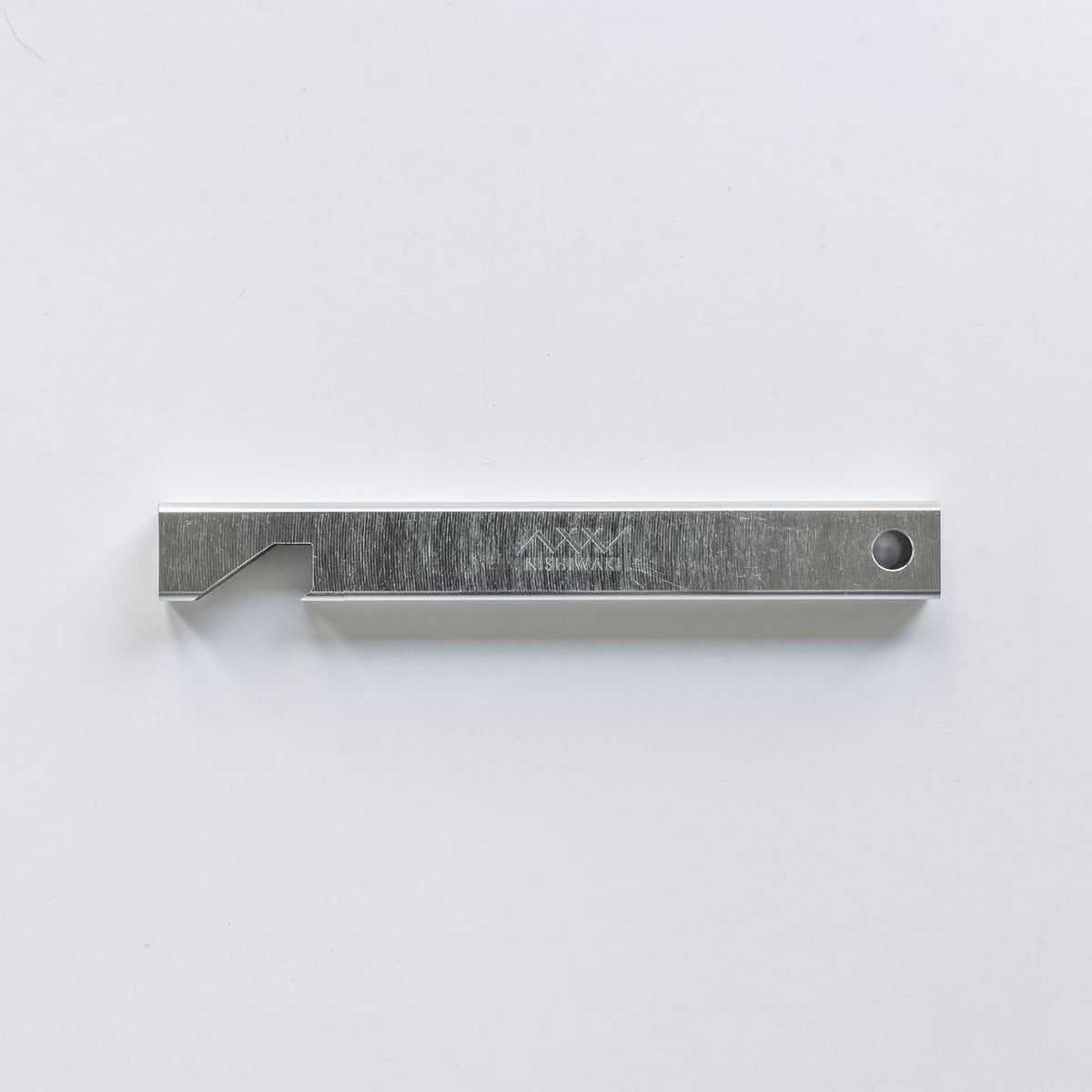 NISHIWAKI Bottle Opener Hammer, M, Aluminum Shaved