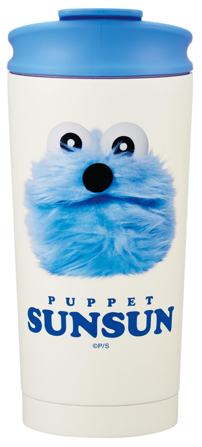 Skater STBF5-A Thermo Tumbler, 15.2 fl oz (450 ml), Heat Retention, Cold Retention, Flap Lock