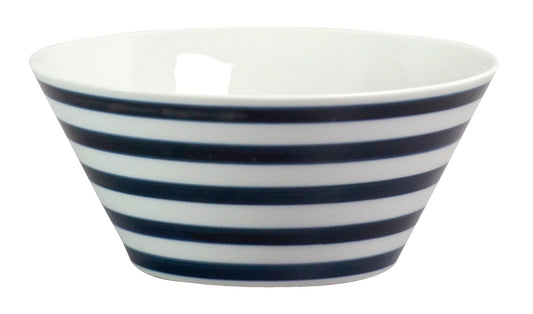 西海陶器(Saikaitoki) Saikai Pottery Hasami Ware Essence es Bowl (L) Diameter 6.9 inches (17.5 cm) Denim Blue 13677
