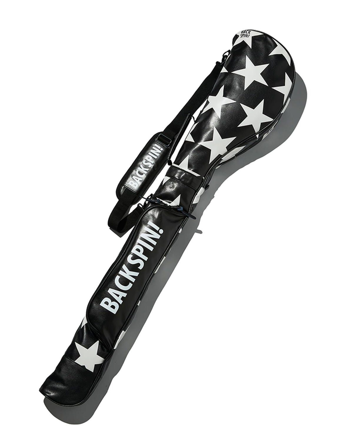 Back Spin! Star Club Case, For Practice, Portable, Cute, Cool, Rare, Stylish (Black x White)