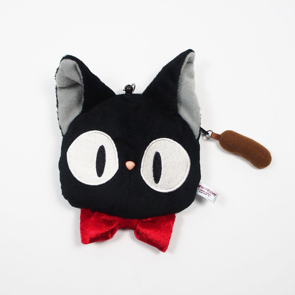 Studio Ghibli Kiki's Delivery Service Jiji Reel Pass Case, Height 7.5 inches (19 cm)